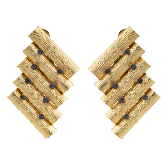 Gold Stud Earrings