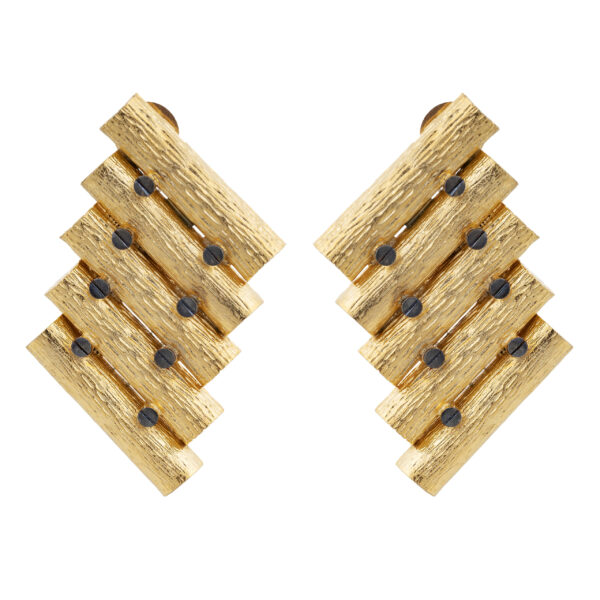 Gold Stud Earrings