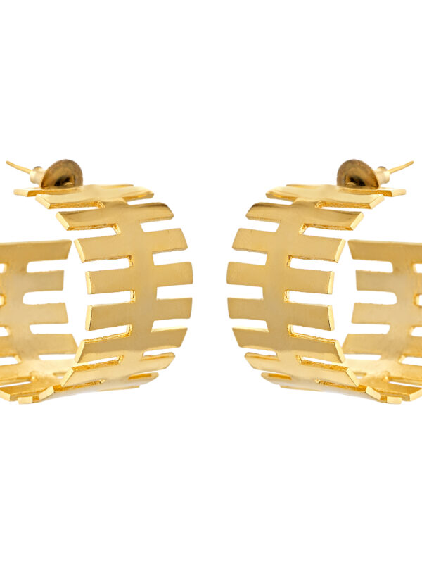 Inverted Hoop Earrings