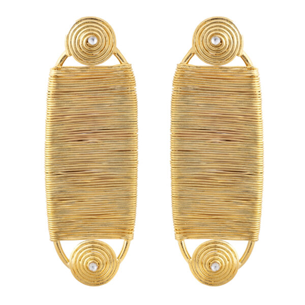 Artsy Gold Earrings