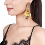 gold earrings for women