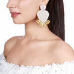 fashion earring heart shape