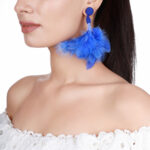 Down Feather Earrings