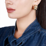 Sculpted Hoop Earrings