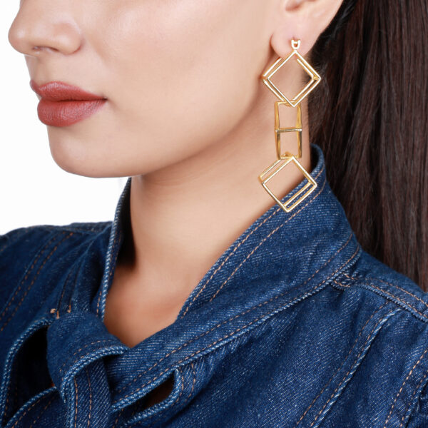 Gold Dangle Earrings