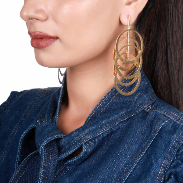 Statement Gold Earrings